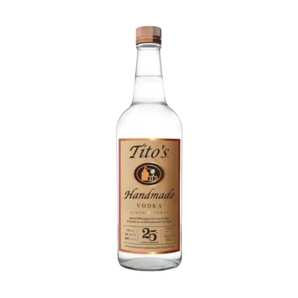 Tito's Handmade Vodka bottle